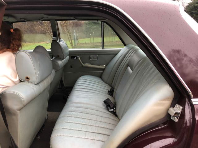 1972 Burgundy Mercedes-Benz 200-Series