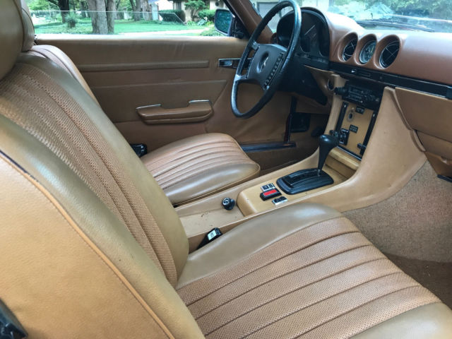 1972 Red Mercedes-Benz SL-Class Convertible