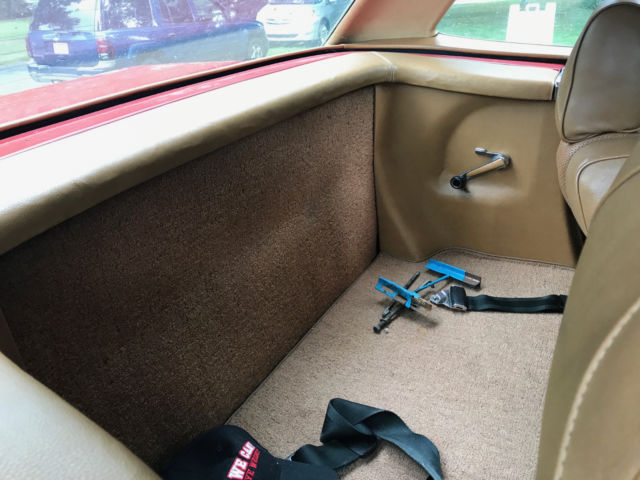 1972 Red Mercedes-Benz SL-Class Convertible