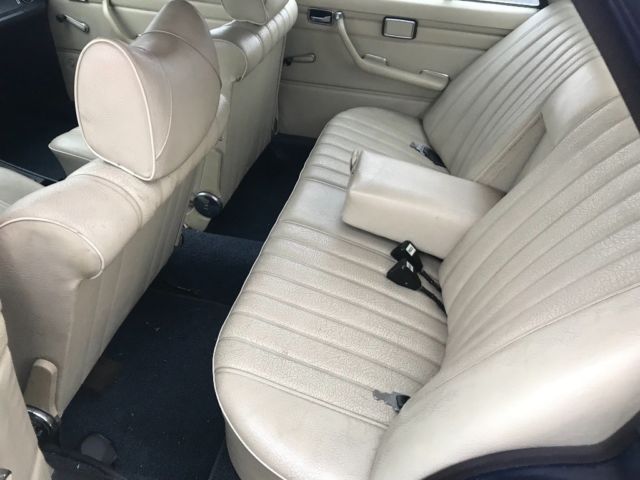 1972 Blue Mercedes-Benz 200-Series Sedan