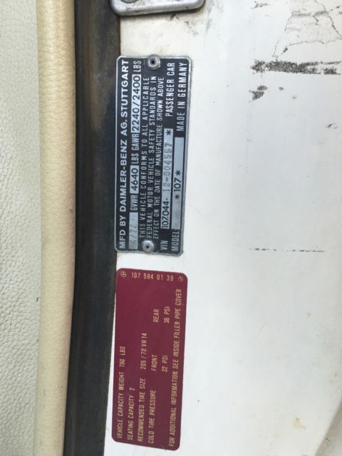 1972 Mercedes-Benz SL-Class