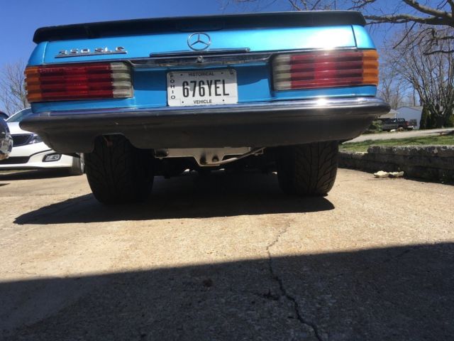 1972 Blue Mercedes-Benz SL-Class