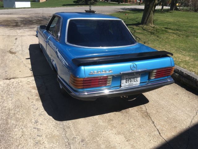 1972 Blue Mercedes-Benz SL-Class