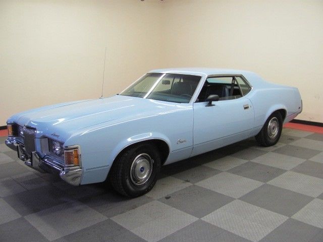 1972 Blue Mercury Cougar Coupe