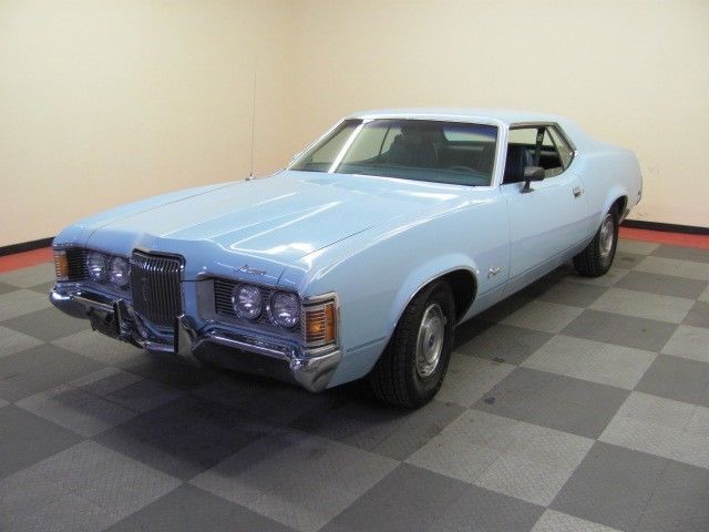 1972 Blue Mercury Cougar Coupe