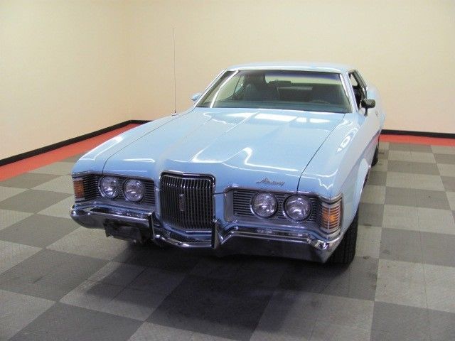 1972 Blue Mercury Cougar Coupe