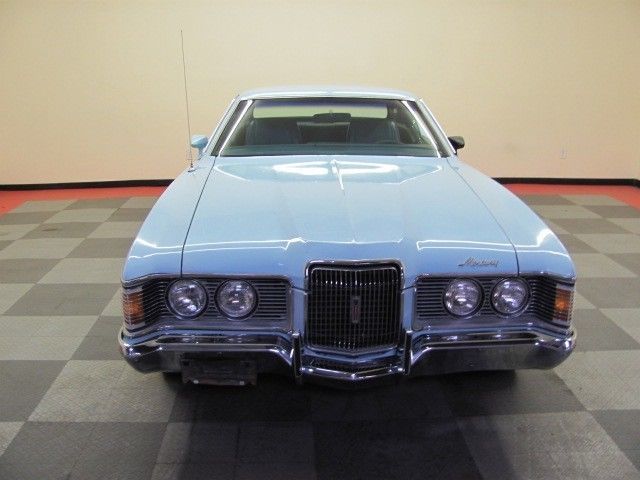 1972 Blue Mercury Cougar Coupe