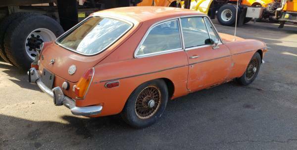 1972 Orange MG Other 2 DOOR