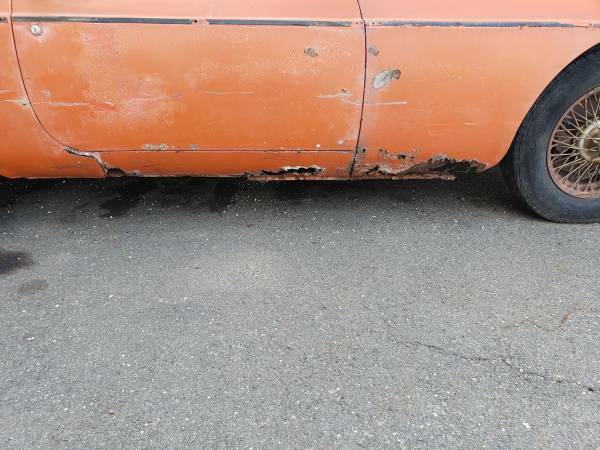 1972 Orange MG Other 2 DOOR