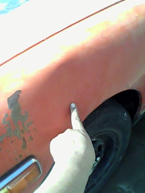 1972 Red MG Midget Convertible