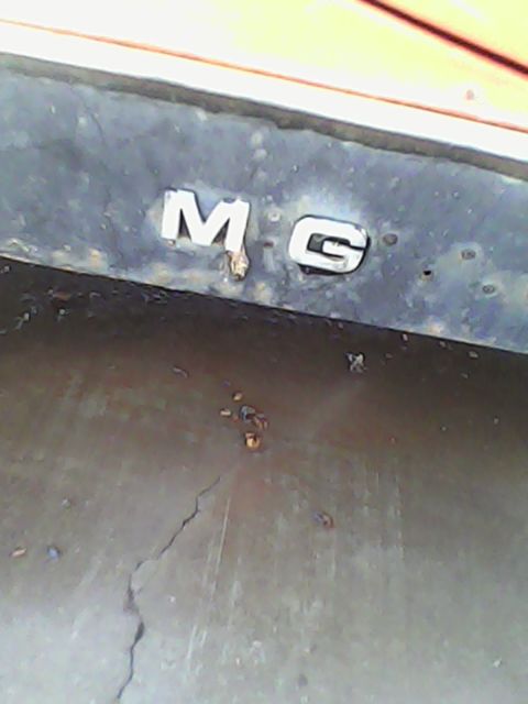 1972 Red MG Midget Convertible