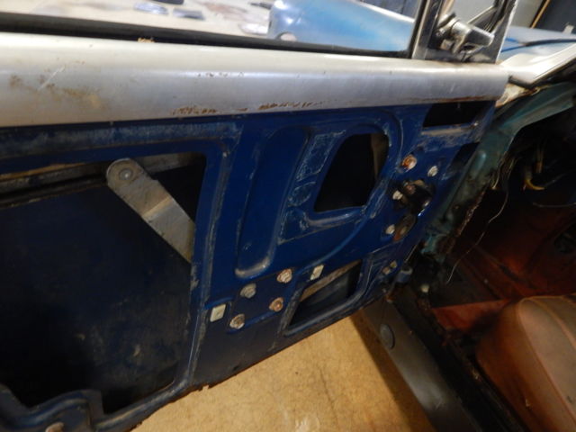 1972 Blue MG Midget Convertible