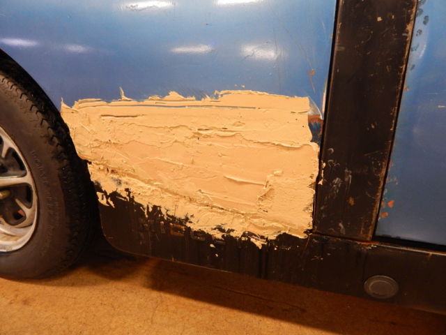 1972 Blue MG Midget Convertible