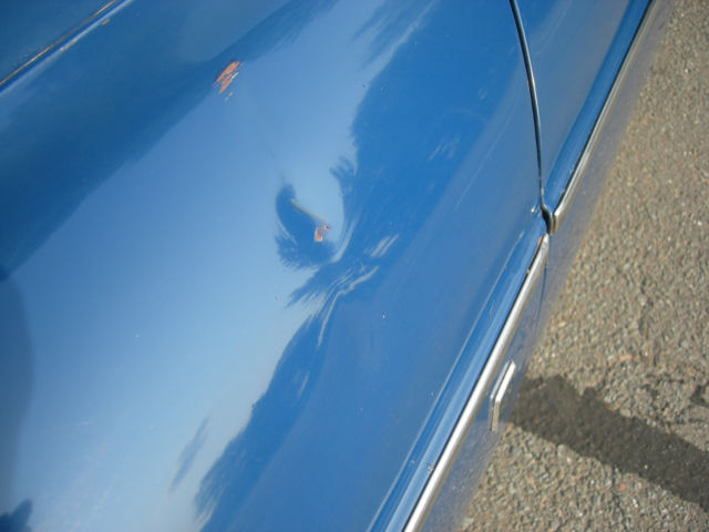 1972 Blue MG MGB Convertible