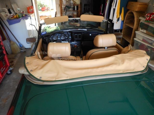 1972 British Racing Green MG MGB Convertible