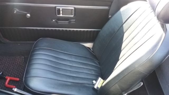 1972 Red MG MGB Convertible