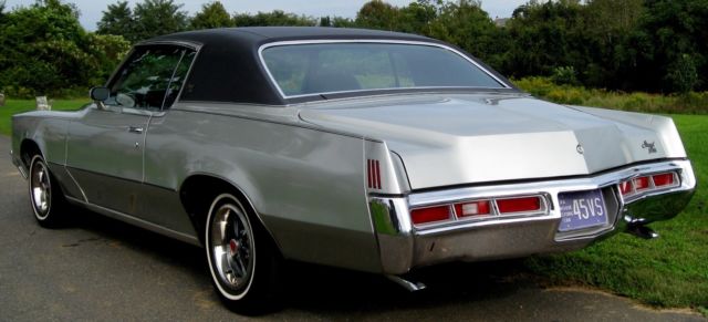 1972 Pewter Silver Metallic Pontiac Grand Prix Coupe