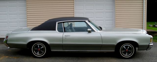 1972 Pewter Silver Metallic Pontiac Grand Prix Coupe