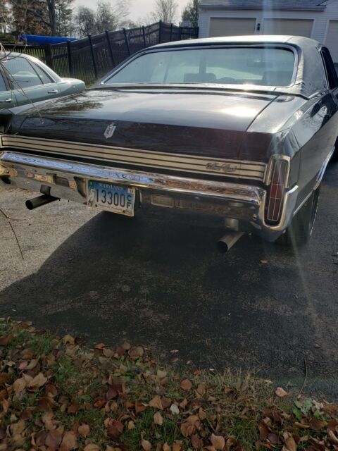 1972 Black Chevrolet Monte Carlo Coupe