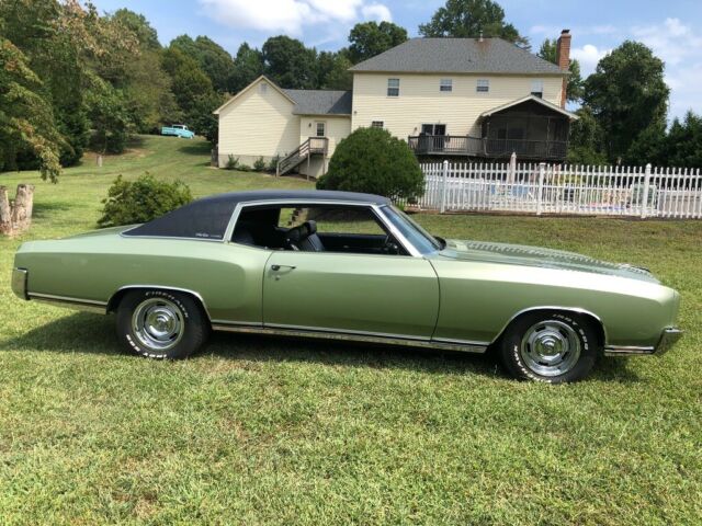 1972 Green Chevrolet Monte Carlo Coupe