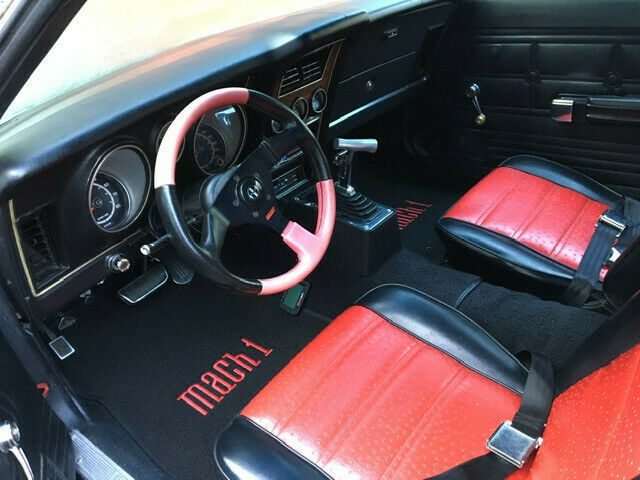 1972 Red Ford Mustang Fastback