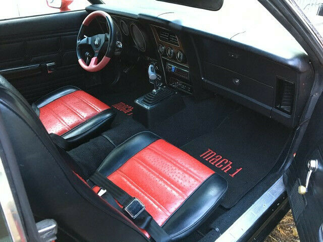 1972 Red Ford Mustang Fastback