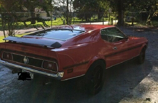 1972 Red Ford Mustang Fastback