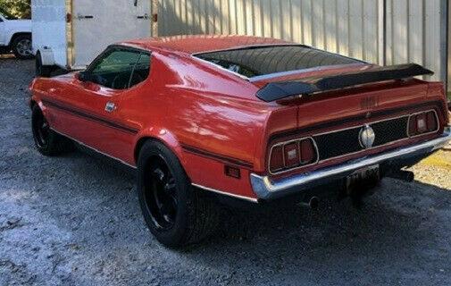 1972 Red Ford Mustang Fastback