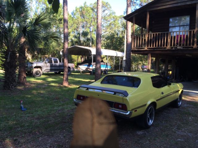 1972 Red Ford Mustang Fastback