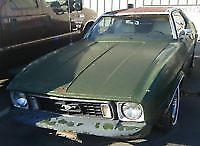 1972 Green Ford Mustang Coupe