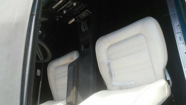 1972 Blue Ford Mustang Convertible