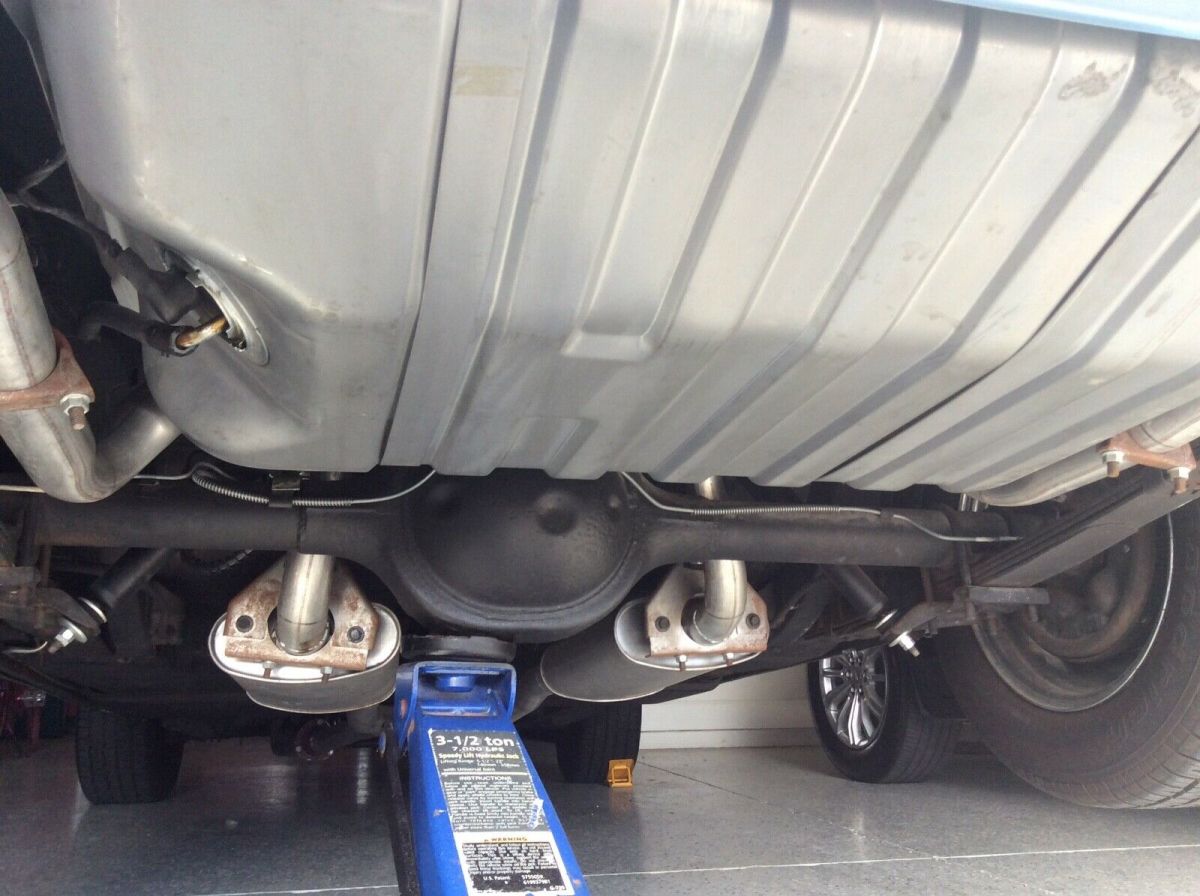 1972 Blue Ford Mustang