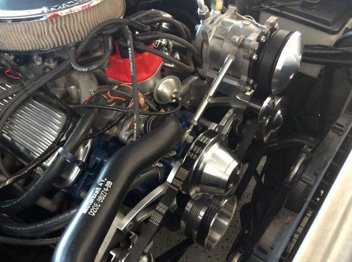 1972 Blue Ford Mustang