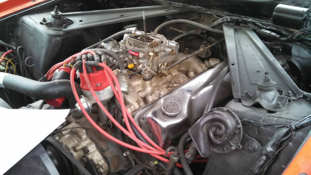 1972 Orange Ford Mustang Coupe