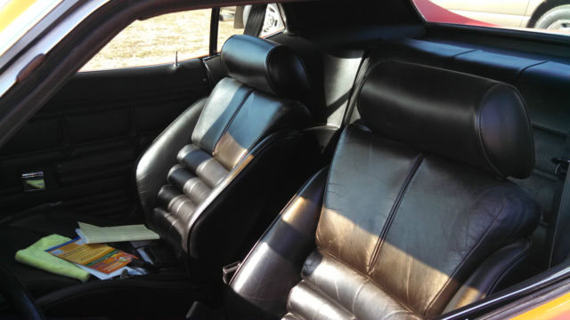 1972 Orange Ford Mustang Coupe