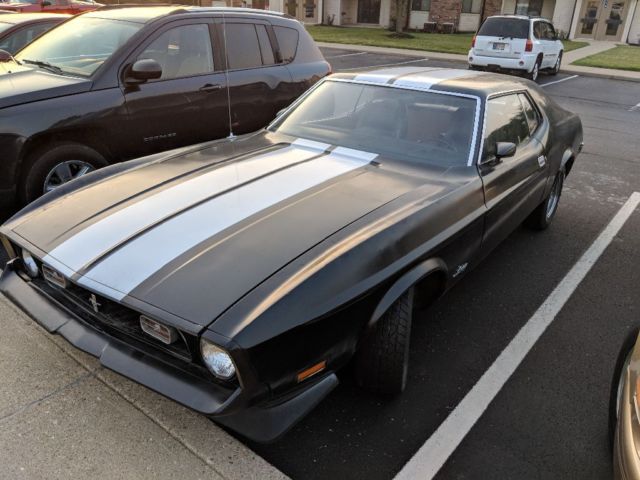 1972 Black Ford Mustang Coupe