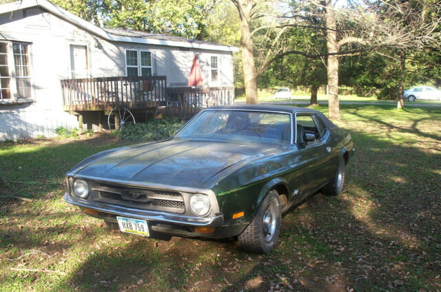 1972 Green Ford Mustang Coupe