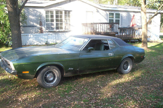 1972 Green Ford Mustang Coupe