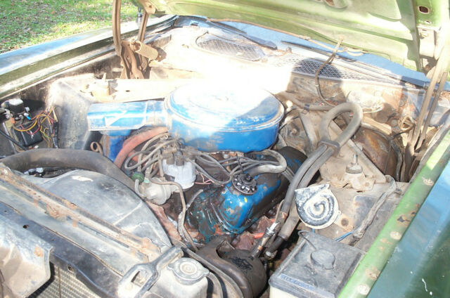 1972 Green Ford Mustang Coupe