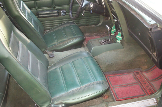 1972 Green Ford Mustang Coupe