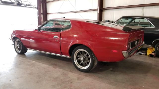 1972 Red Ford Mustang Fastback