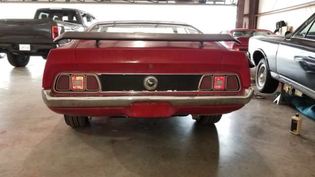 1972 Red Ford Mustang Fastback