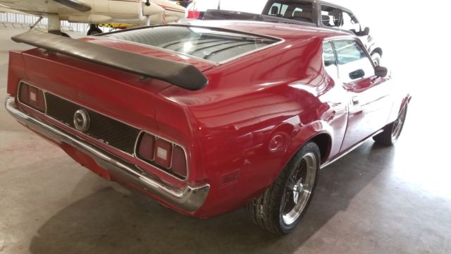 1972 Red Ford Mustang Fastback