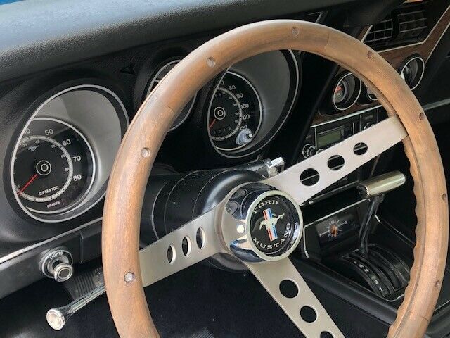 1972 GRABBER BLUE Ford Mustang Fastback