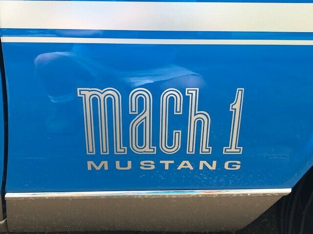 1972 GRABBER BLUE Ford Mustang Fastback