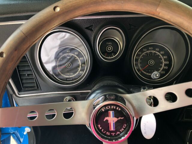 1972 GRABBER BLUE Ford Mustang Fastback