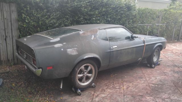 1972 Green Ford Mustang Coupe