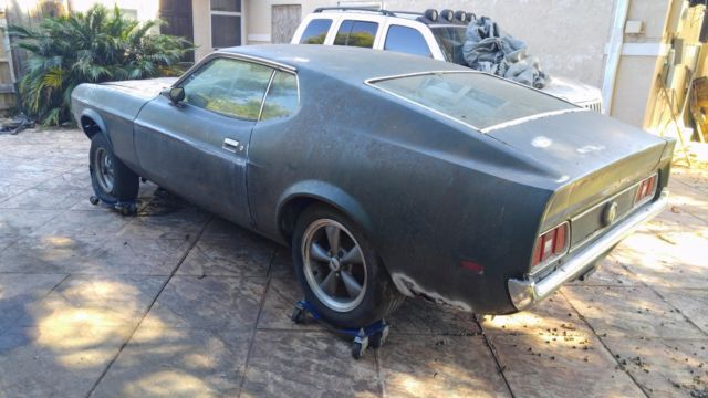 1972 Green Ford Mustang Coupe
