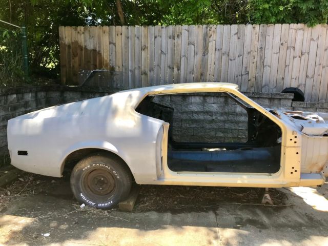 1972 Blue Ford Mustang Coupe