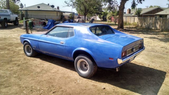 1972 Blue Ford Mustang Coupe